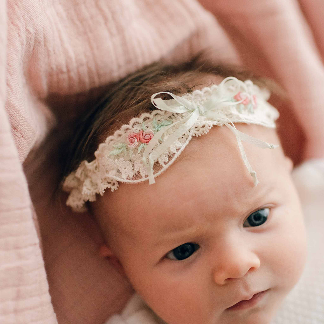 Chloe lace headband detail