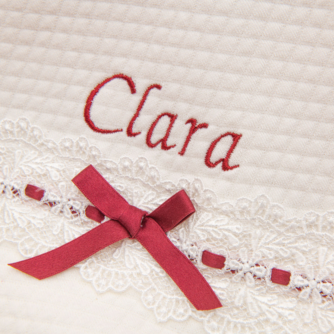 Clara Holiday Personalized Blanket