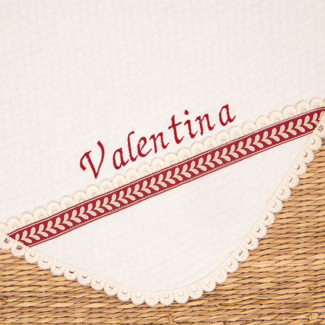 Valentina Holiday Personalized Blanket