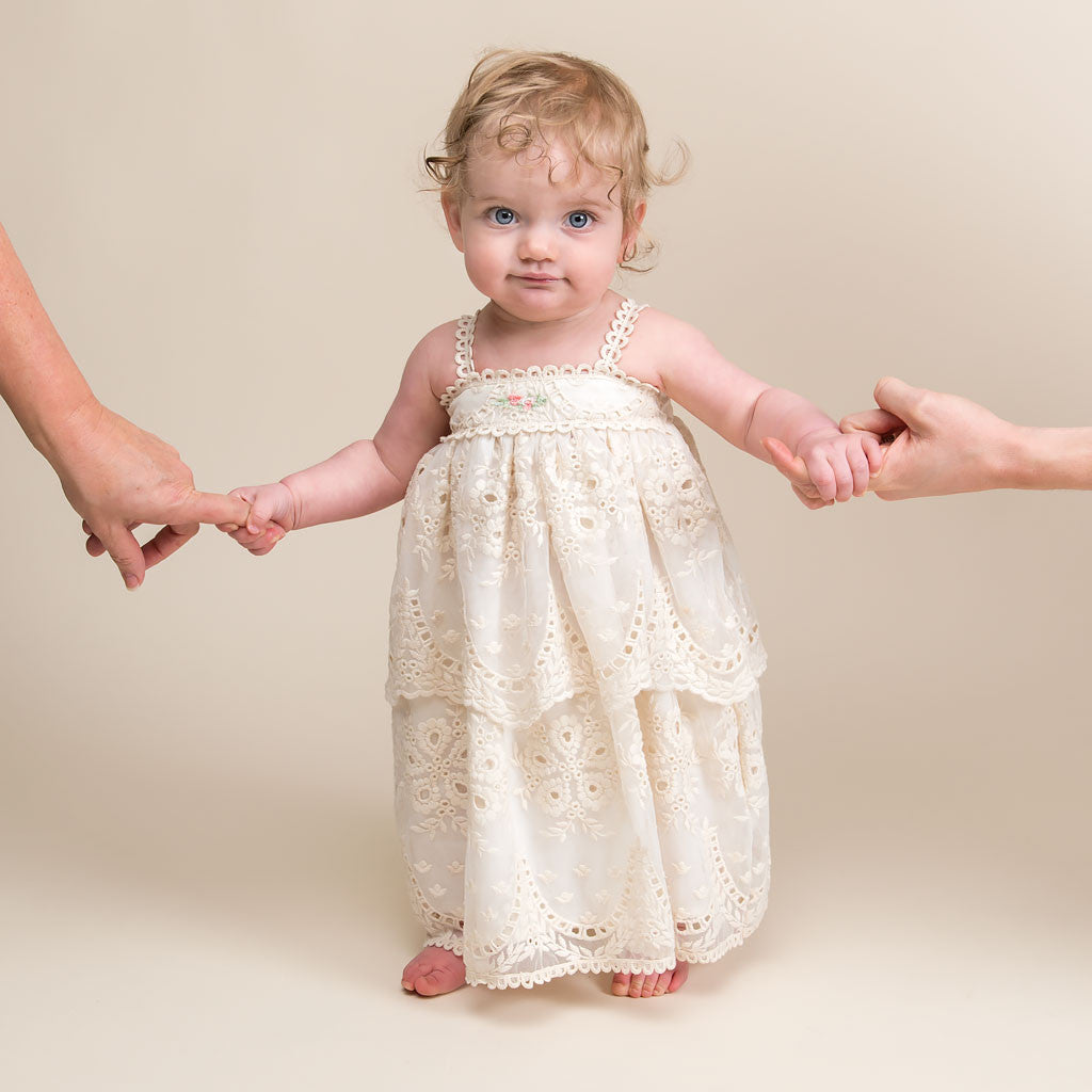 Clementine Girls Dress & Bloomers