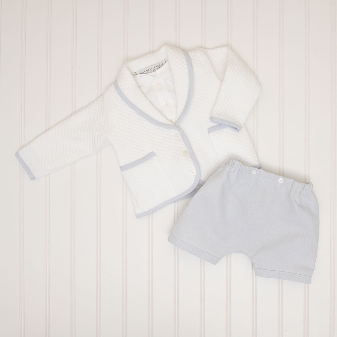 Harrison Quilted Newborn Suit