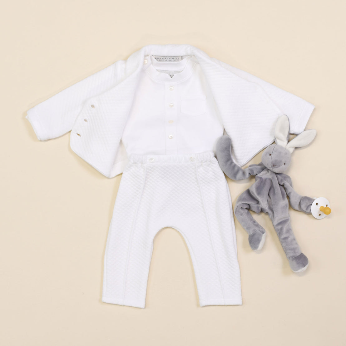 Elijah Newborn 3-Piece Suit