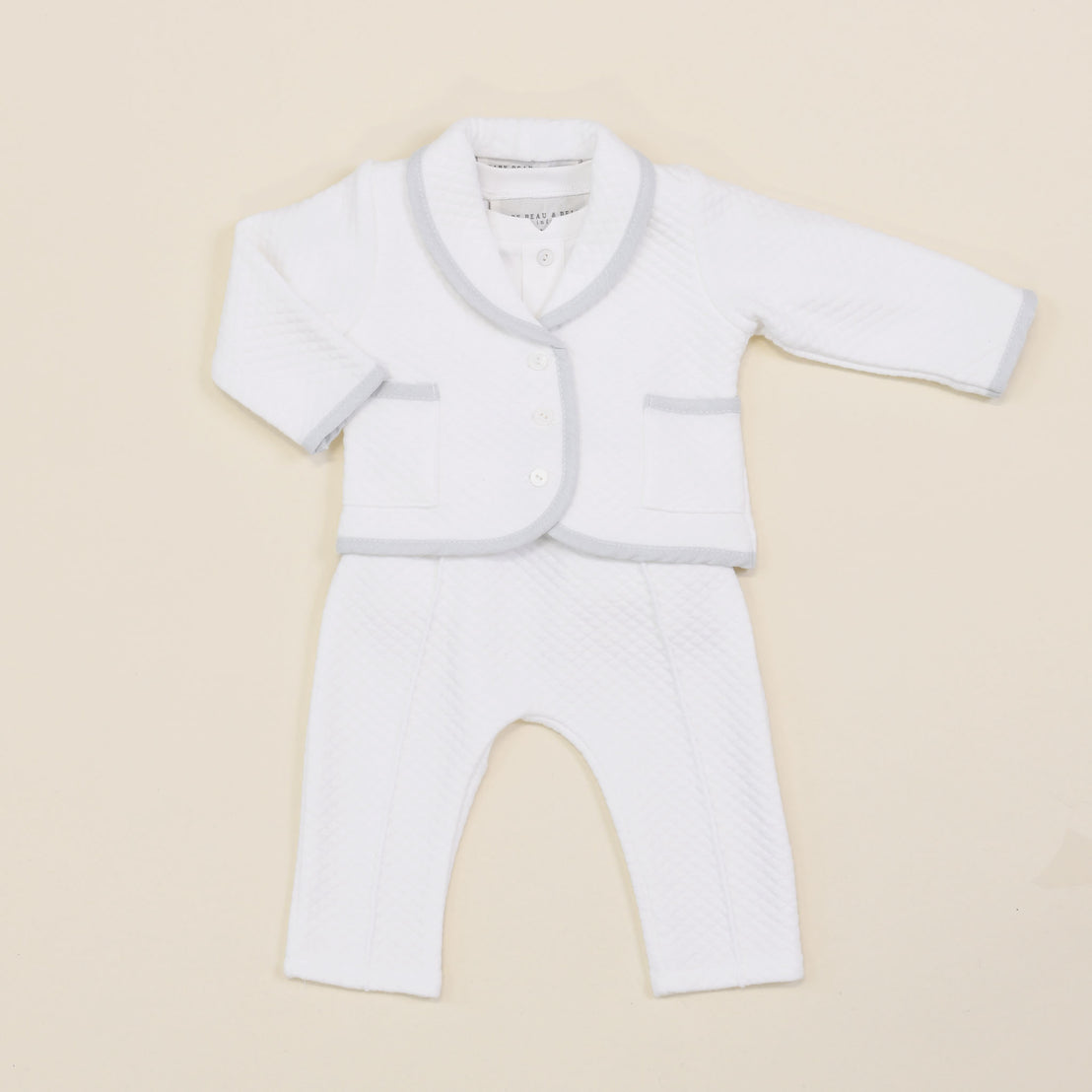 Harrison Quilted Newborn Suit