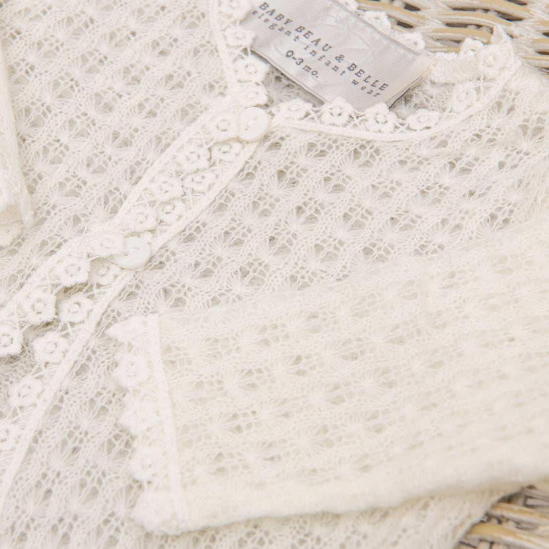 Close-up of the Ella Knit Sweater, featuring a boutique knit design.