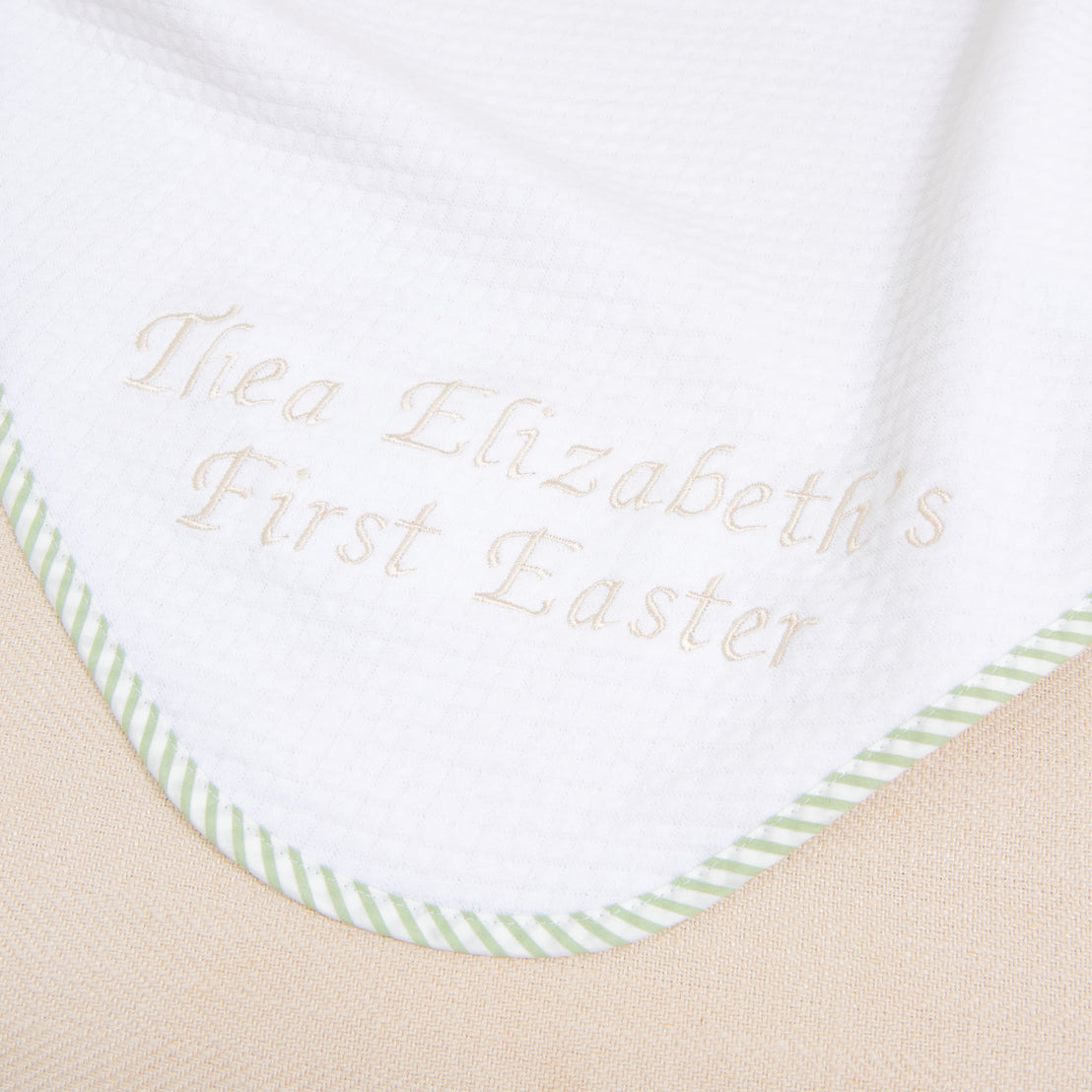 First Easter Personalized Blanket